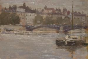 La Seine by Frank Walter Taylor