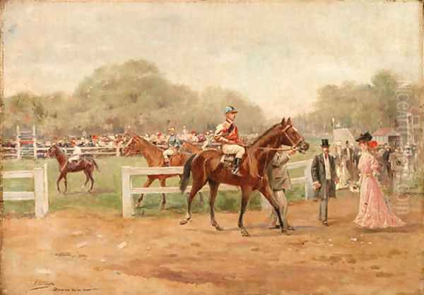 At the races - view 1
