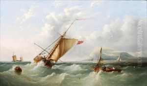Off Dover by Henry King Taylor