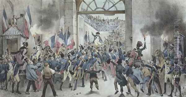 The Arrival of Napoleon - view 1