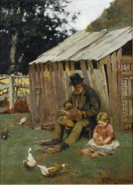 Feeding The Ducks - view 1