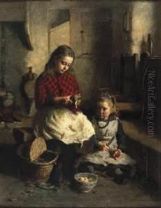 Preparing The Vegetables by James Fraser Taylor