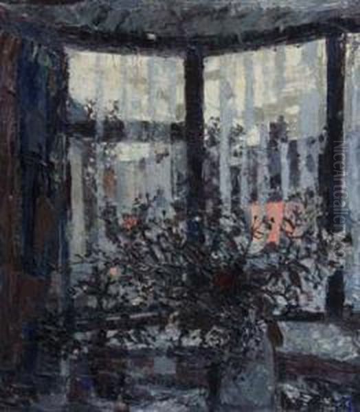 Flowers Before A Window - view 1