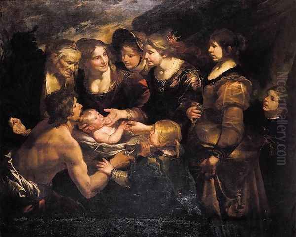 The Finding of Moses c. 1640 by Gioacchino Assereto