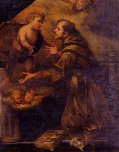 Saint Anthony by Gioacchino Assereto