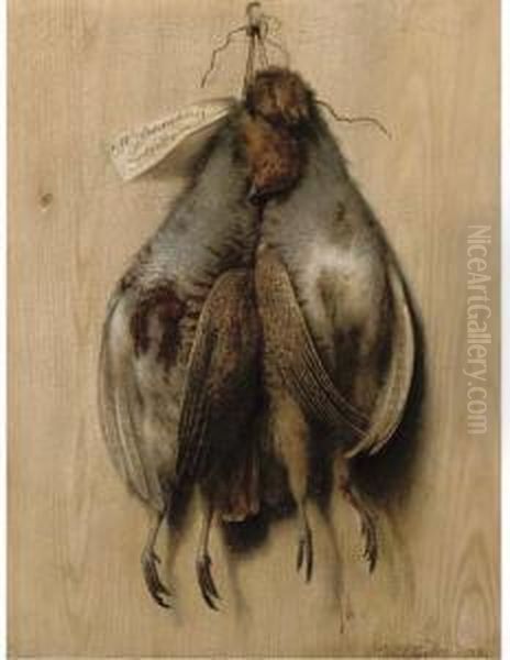 Hanging Grey Partridge - view 1