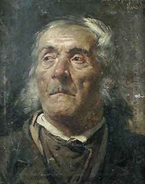 Portrait of an Old Man - view 1