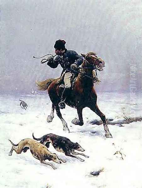 Hunt with Greyhounds - view 1