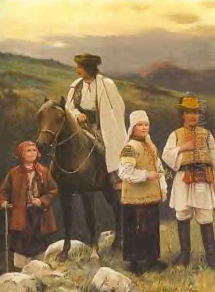 Figures from the Bukowina - view 1