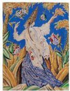 La Peri, Circa 1925 by Serge Tchekhov
