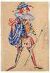 Etude De Costume Pour Un Ballet by Serge Tchekhov