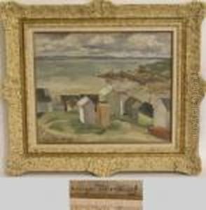 Hauser An Der Kuste by Georges Tcherkessof