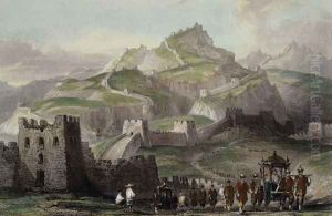The Great Wall of China, from 'China in a Series of Views' by Thomas Allom