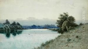 River Landscape by Henri Tebbitt