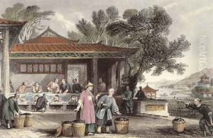 The Culture and Preparation of Tea, from 'China in a Series of Views'