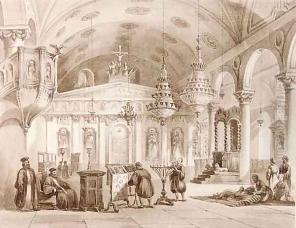 The Greek Church of Baloukli near Constantinople - view 1