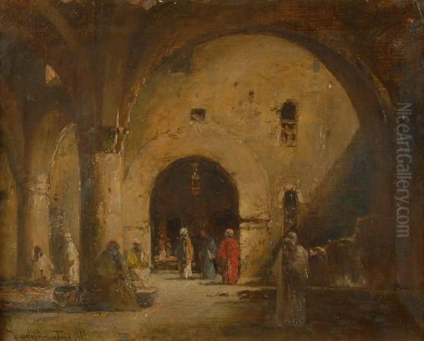 Interior Mosque Scene - view 1