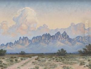 Davis Mountains by Lewis Woods Teel