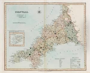 Improved New Edition Of The New British Atlas, Containing A Complete Set Of County Maps, On Which Are Delineated The Mail, Turnpike And Principal Cross Roads... Revised & Corrected To The Year 1835 by Henry Teesdale