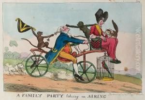 A Family Party Taking An Airing by Thomas Tegg