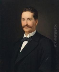 Damen Und Herrenportrait by Karl Teibler