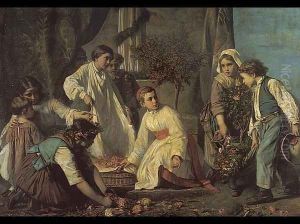 Corpus Christi Day by Alexandre Antigna