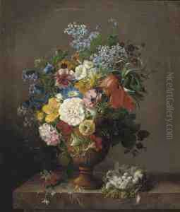 A Colourful Bouquet Of Various Flowers