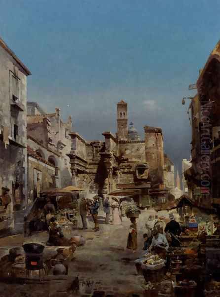 A Market In Italy - view 1