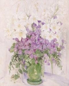 Still Life With Lillies by Valeria Telkessy