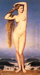 Duval La Naissance De Venus by Eugene-Emmanuel Amaury-Duval