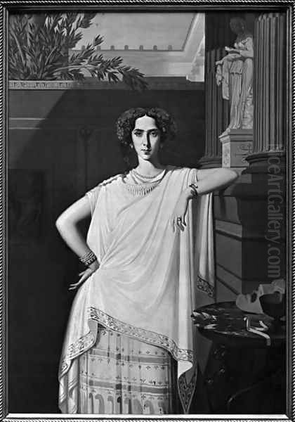 Tragedy or, Portrait of Rachel c.1854 - view 1