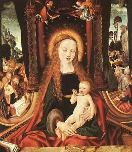 Madonna and Child, 1490-1500 by Master of the Aix-en-Chapel Altarpiece