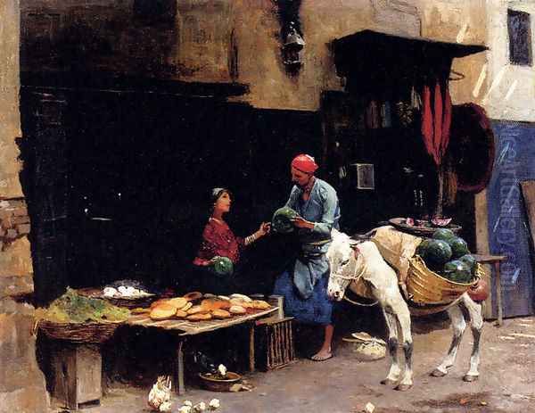 The Watermelon Seller - view 1