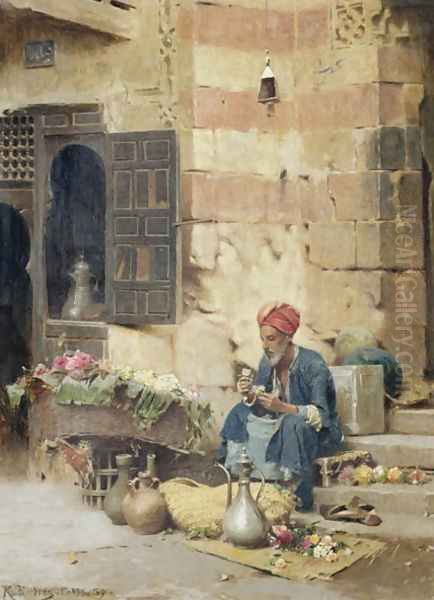 The Flower Seller 1891 - view 1