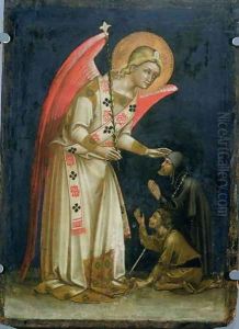 Archangel Gabriel by Guariento di Arpo