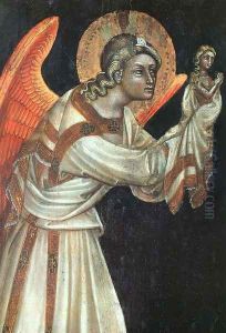 Angel 1354 (3) by Guariento di Arpo