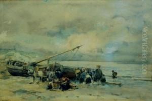 Le Retour Des Pecheurs by Henk Jan Ten Cate