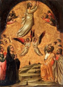 Ascension of Christ by Guariento di Arpo