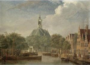 The Hague, A View Of The Nieuwe Kerk