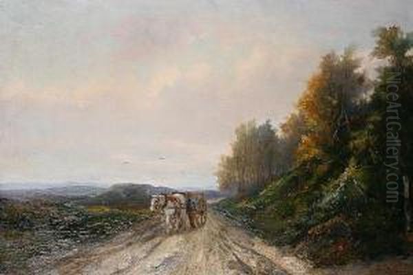 Returning Home From The Fields - view 1
