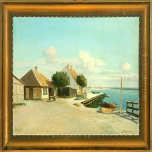 Harbour Scenery From Dragor Town, Denmark
