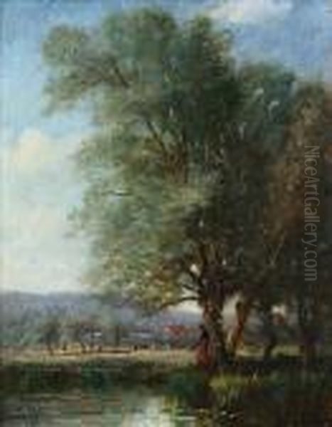 Pturage En Bord De Riviere - view 1
