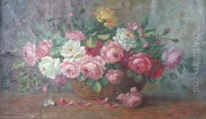 Blomsterstilleben by Martin Tengberg