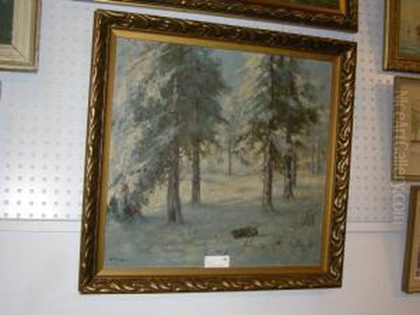 Hare I Vinterskog - view 1