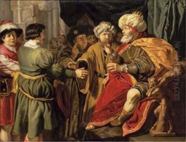 Joseph Interpreting Pharaoh's Dreams - view 1