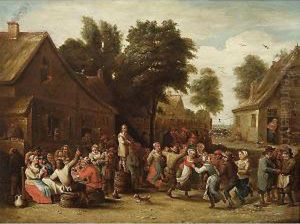 Festa Di Paese by Abraham Teniers