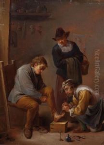 L'operation Du Pied by David The Younger Teniers