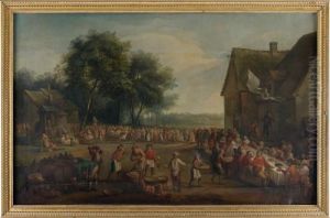 Kermesse De Village by David The Younger Teniers