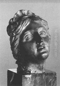 Head of 'Water' by Lambert-Sigisbert Adam