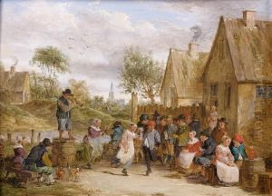 La Fete Du Village by David Teniers De Jonge